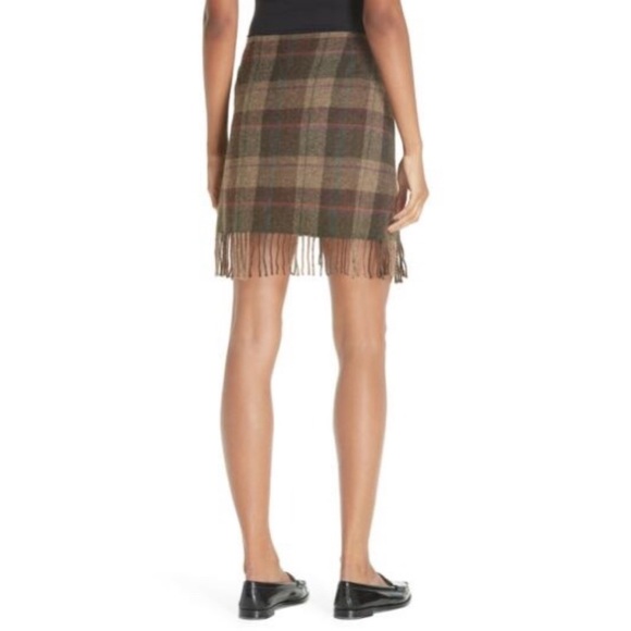 Polo Ralph Lauren Classic Wool Wrap Skirt - 14 - Picture 3 of 8